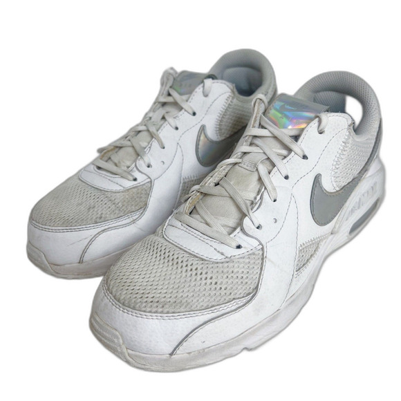 Nike Air Max Excee White Holographic Sneakers Running Shoes Athletic Size 9.5 - Picture 2 of 11